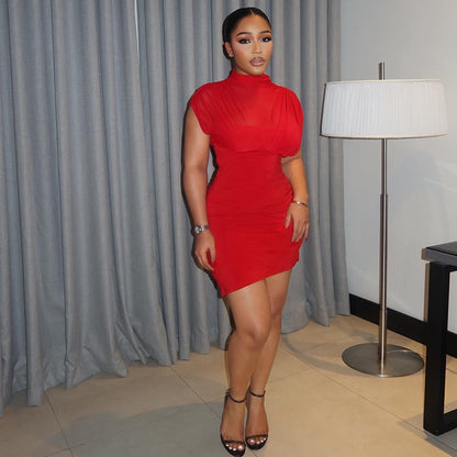 Vera Mesh Dress